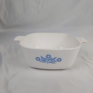 CorningWare Blue Cornflower 1.5 Qt Casserole Dish A-1-1/2-B No Lid